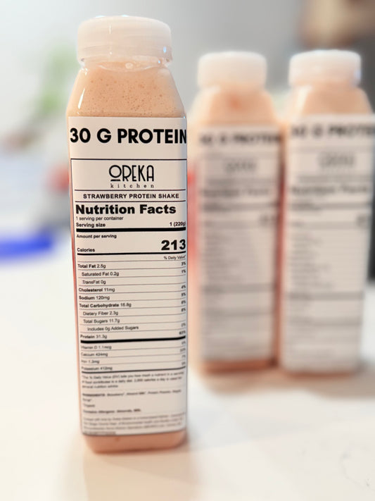 PROTEIN SHAKE - 5 BOTTLES
